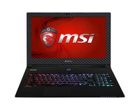 Black Carbon Fiber skin decal wrap skin Case for MSI GS60 15.6" laptop