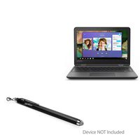 Lenovo 500e Stylus Pen, BoxWave [EverTouch Capacitive Stylus] Fiber Tip Capacitive Stylus Pen for Lenovo 500e - Jet Black