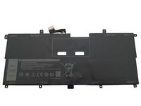 Tinkerpal NNF1C HMPFH 7.6V 46Wh Replacement Laptop Battery for Compatible Dell XPS 13 9365 XPS 13-9365-D1605TS XPS 13-9365-D1805TS Series - 12-Month Warranty