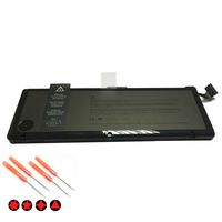 DJW 7.3V 95Wh Laptop Battery for Apple MacBook Pro 17" A1309 A1297 (2009 Version Early 2009 Mid-2009 Mid-2010) mc226ll/a mc226j/a mc226ch/a 661-5037 661-5037-A 661-5535 020-6313-C