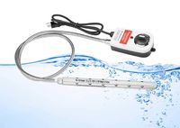 1300W 120V Stainless Fully Submersible Portable Electric Immersion Water Heater, 100% Waterproof Immersion Heater, Theromostat, Auto Shutoff, Overheating Protection, Bucket Water Heater, Easy to Use