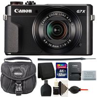 Canon PowerShot G7 X Mark II With Top Bundle