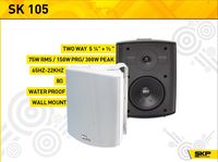 SKP PRO AUDIO Compact Loudspeaker (SK-105 WH)