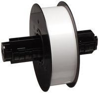Brady B30C-1125-569-WT 100' Length x 1.125" Width, B-569 Hi-Performance Polyester, White BBP31 Low-Halide Tape