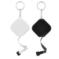 Edtape 2PCS Measuring Tape for Body,Tape Measure for Body Sewing Fabric Tailor Cloth Craft Medical Measurement Tape，60 Inch/1.5M Dual Sided Sewing Keychain Measure Tape Set