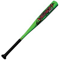 Franklin Sports Venom Aluminum Official Youth Tee Ball Bat - USA Regulation Approved - Perfect for Soft Core T-Balls - 24 Inch/14 Ounce (-10) Green