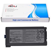 CF-VZSU46 Battery Compatible Panasonic Toughbook CF-30 CF-31 CF-53 CF-VZSU46R CF-VZSU46S CF-VZSU72U CF-VZSU71U CF-VZSU1430U CF-VZSU46AU CF-VZSU46U CFVZSU46U 10.65V 8550mAh