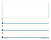 Teacher Created Resources Superhero Smart Start Story Paper K-1 (77269)