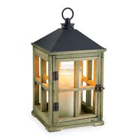 CANDLE WARMERS ETC Wooden Candle Warmer Lantern for Top-Down Candle Melting, Driftwood