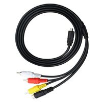 AV A/V TV Video Cable Cord Wire for Sony DCR-IP5/e DCR-PC55/e PC55w DCR-HC1000/e