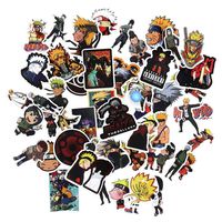 WerNerk Naruto Kakashi Anime Cartoon Laptop Stickers Waterproof Decal Bumper No-Duplicate Skateboard Pad MacBook Car Snowboard Bicycle Luggage Decor, 50pcs(Style 8)