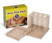 EVERIE Sous Vide Rack Divider for Sous Vide Even Heating, Khaki Color