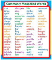 Carson Dellosa Commonly Misspelled Words Stickers (168068)