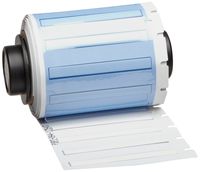 Brady PSPT-094-175-WT TLS 2200 and TLS PC Link 1.765" Width x 0.182" Height, B-342 Heat-Shrink Polyolefin, Matte Finish White PermaSleeve Wire Marker Sleeves (100 per Roll)