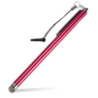 ASUS MeMO Pad 7 LTE Stylus Pen, BoxWave [EverTouch Slimline Capacitive Stylus] Slim Barrel Capacitive Stylus with FiberMesh Tip for ASUS Memo Pad 7 LTE - Crimson Red