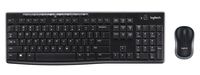 Logitech MK270 Wireless Keyboard and Mouse Combo - Keyboard and Mouse Included, 2.4GHz Dropout-Free Connection, Long Battery Life (Frustration-Free Packaging) (Renewed)