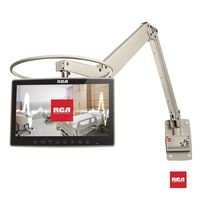 RCA 14" Healthcare LED HDTV Bundle, Arm Mounted Hospital TV. Bundle Includes TV, Wall Mounted Arm & Power Supply. Pro:Idiom, MPEG4, LED, Outpatient Renal Care, Nursing Home, Dialysis Care.