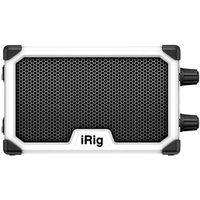 IK Multimedia iRig Nano 3 Watts Pocket Guitar Amplifier with Integrated iRig Circuit - White