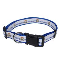 MLS Real Madrid DOG COLLAR Sports Football Tough PET COLLAR in Team color, SIZE: Small
