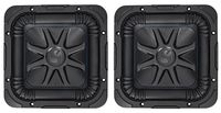 (2) Kicker L7S84 8" 1800w Solobaric L7S Car Audio Subwoofers Solo-baric 44L7S8-4
