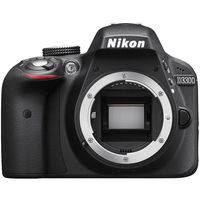 Nikon D3300 24.2 MP Digital SLR Camera Body Only - Black (Renewed)