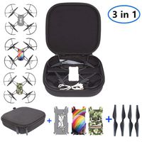 3 in 1 Hardshell Waterproof Carrying Case Box Storage Bag for Tello Drone