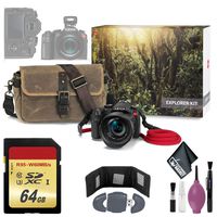 Leica V-LUX (Typ 114) Digital Camera Explorer Kit - 64GB - Memory Card Wallet & Reader