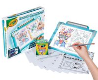 Crayola Light Up Tracing Pad Teal, Amazon Exclusive, Toys, Gift for Kids, Ages 6, 7, 8, 9, 10
