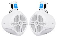 (2) 8" 600 Watt Waterproof Overhead soundbar/Roll bar Speakers for Jeep Wrangler