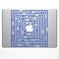 The Decal Guru Maze Runner MacBook Decal Vinyl Sticker - 15" MacBook Pro (2016 & Newer) - Dark Blue (1288-MAC-15X-DB)