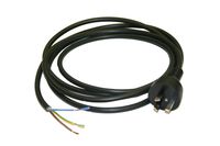 Interpower 86210020 Australian AC Power Cord, AS/NZS 3112:2000 Plug Type, Black Plug Color, Black Cable Color, 10A Amperage, 250VAC Voltage, 2.5m Length