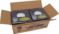 (500) Super Heavyweight Polylined Black Paper Inner Sleeves for 7" Records - Archival Quality, Acid-Free, Static-Free - Premium Protection