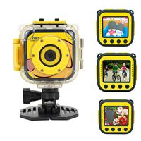 Toprui Kids 1080P Camera Waterproof Digital Video HD Sports Action Camera Portable Outdoor Learn Camcorder DV with 1.77inch LCD Screen for Boy Girl Kids Birthday Holiday Toy Gift