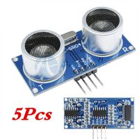 5PCS Ultrasonic Sensor Module HC-SR04 Distance Measuring Sensor for Arduino SR04