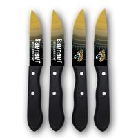 Sports Vault NFL Jacksonville Jaguars Steak Knive Set