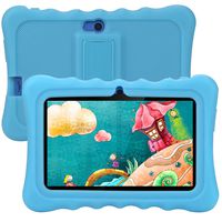 Kids Tablet, Tagital T7K Plus 7 Inch Android 9.0 Tablet for Kids, 1GB +16GB, Kid Mode Pre-Installed, WiFi Android Tablet, Kid-Proof Case (Blue)