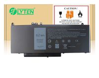 6MT4T 7.6V 62Wh FLYTEN Laptop Battery Compatible with Dell Latitude 14 E5470 15 E5570 Precision 15 3510 M3510 Compatible P/N: 7V69Y TXF9M 79VRK 07V69Y 0HK6DV 079VRK 0TXF9M 【12 Months Warranty】
