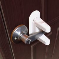 Door Lever Lock (6 Pack) Child Proof Doors & Handles , 3M Adhesive - Child Safety by Tuut