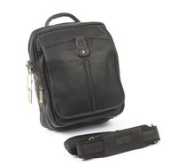 Claire Chase Classic Man Bag, Black, One Size