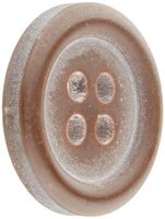 Slimline Buttons Series 1-Brown 4-Hole 5/8" 4/Card