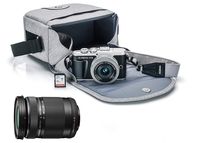 Olympus Pen E-PL9 Mirrorless MicroFour Thirds Digital Camera [Black] + M.Zuiko Digital ED 14-42mm f/3.5-5.6 EZ Lens (Black) + M.Zuiko Digital ED 40-150mm f/4.0-5.6 R Lens (Black)