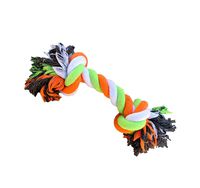 Yo Fetch Dog Rope Toy for Aggressive chewers Cleans Teeth Medium to Large Dogs