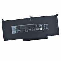 FLIW F3YGT Replacement Battery Compatible with Dell F3YGT Latitude E7280 E7480 12 7000 7280 7480 Series Notebook DM3WC 0DM3WC 2X39G (7.6V 60Wh/7500mAh)