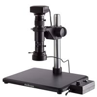 AmScope .83X-10X Wide-Zoom Monocular Inspection Microscope with 20MP USB Camera