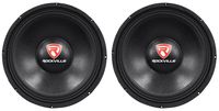 Rockville RVP12W8 1200w 12" Pro Subwoofers 8 Ohm Raw Sub Woofers 40 Oz Magnets