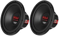 2 New Boss CH12DVC 12" 3600W Car Subwoofers Audio DVC Power Subs Woofers 4 Ohm