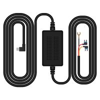 Mini USB Customized Hard Wire Kit 12V-24V to 5V for The Parking Monitor of CE63 Both 1080P Front and Rear Dash Cam