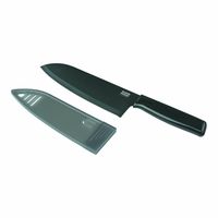 Kuhn Rikon Chef's Knife, with Sheath, 6" Black