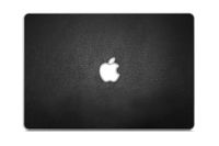 iCarbons Black Leather Vegan Skin for MacBook Pro 13" Retina Full Combo