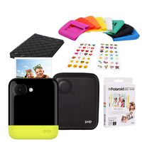 Polaroid POP 2.0 2 in 1 Instant Print Digital Camera (Yellow) Protective Bundle with Eva Case